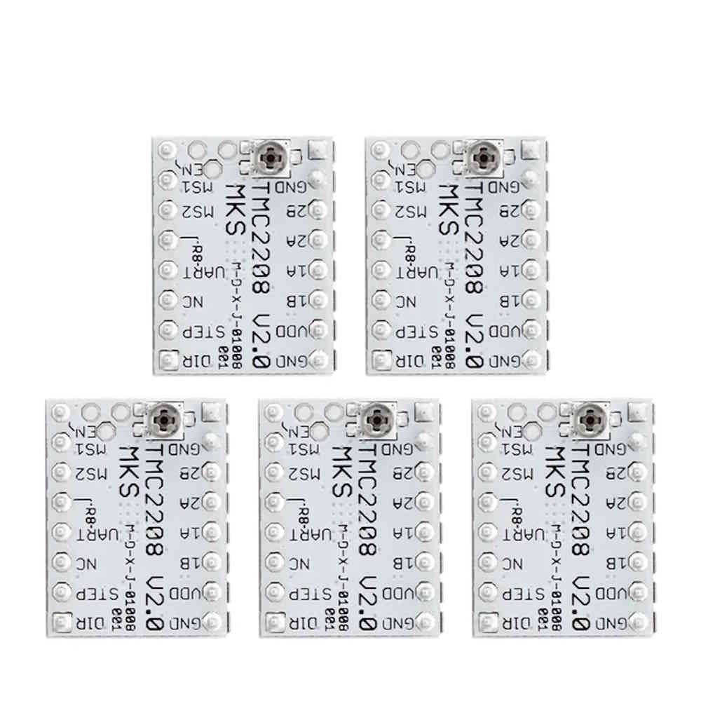 5x MKS TMC2208 Schrittmotortreiber ultra-silent