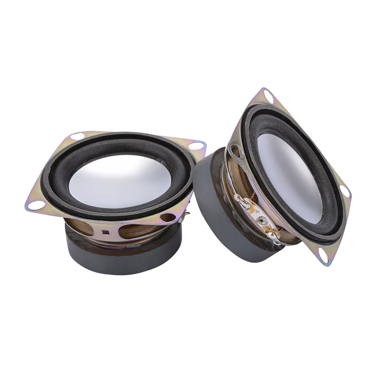 AIYIMA 2x 2 Zoll Mini Lautsprecher 4 Ohm 3W Full Range Audio Speaker