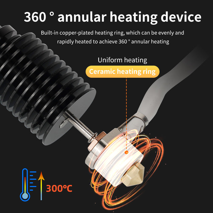CHC V6 Keramik Hotend Kit 24V 50W