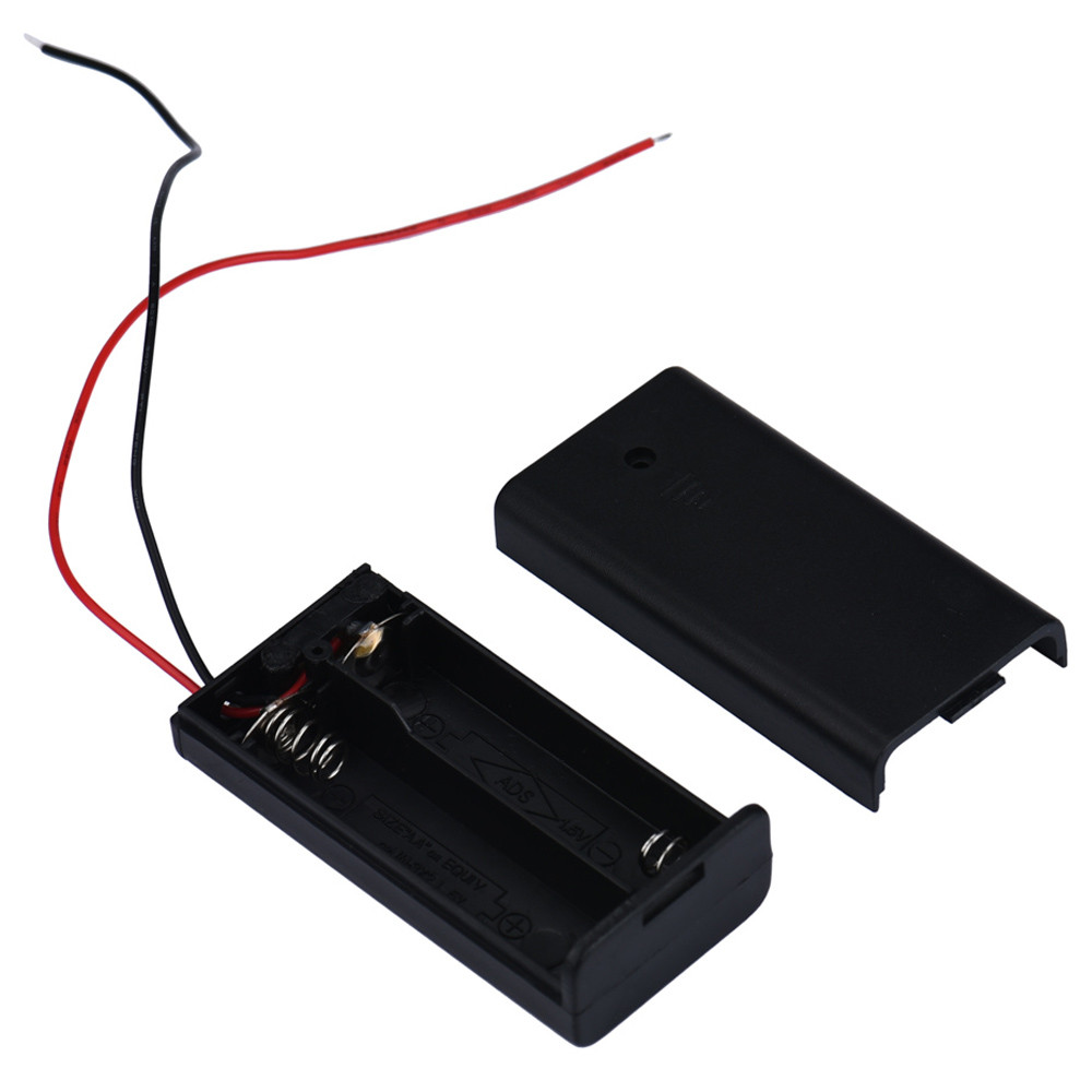 Batteriehalter 2x AA 3V mit An/Aus-Schalter