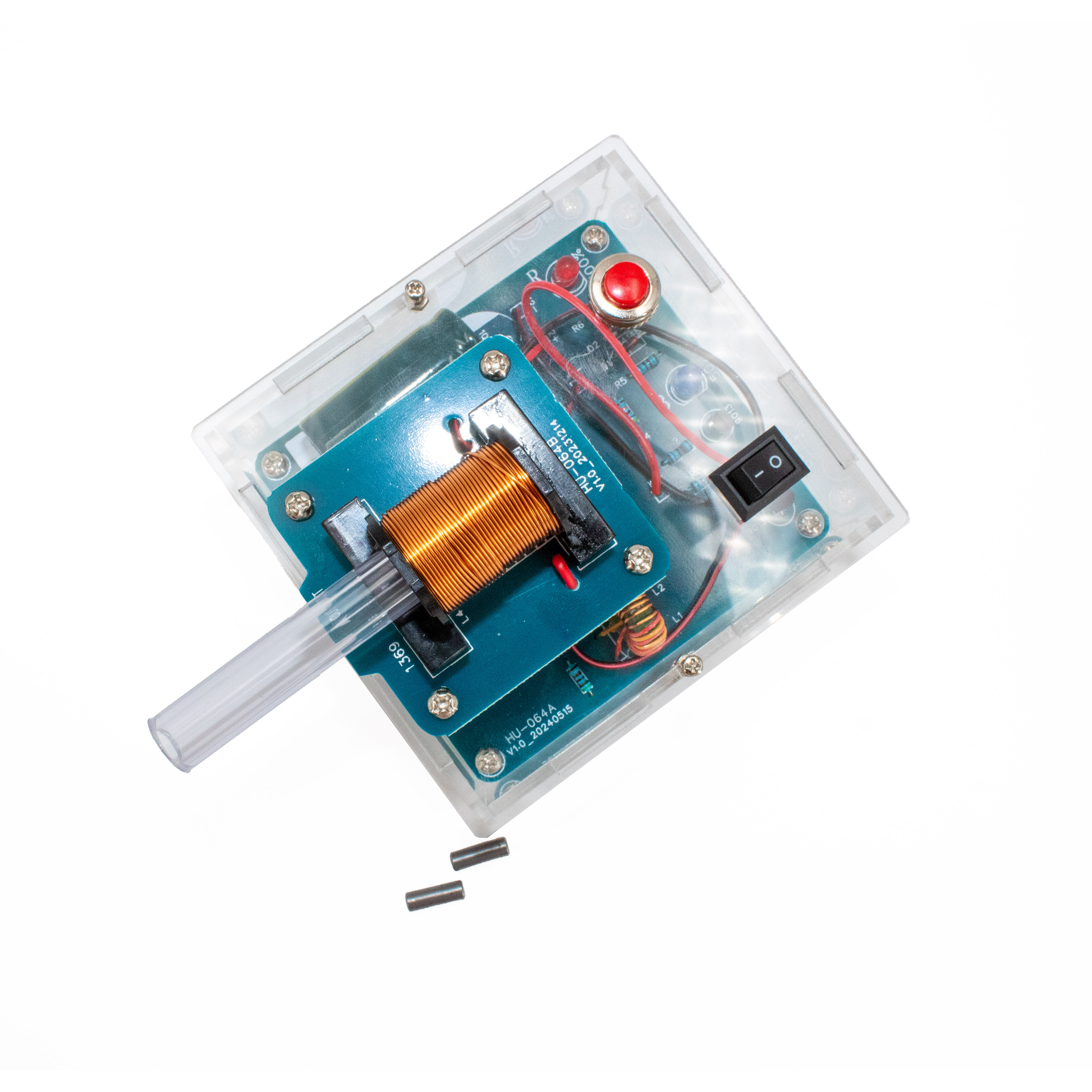 Bausatz: Elektromagnetische Kanone DIY-Elektronik Experiment