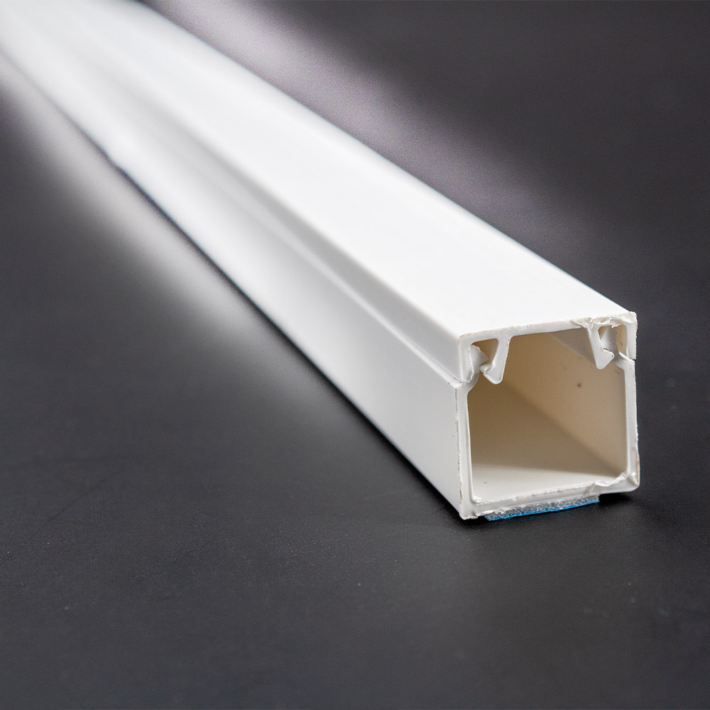 25x 1m yourDroid Kabelkanal - 25x16 mm weiss - Selbstklebend