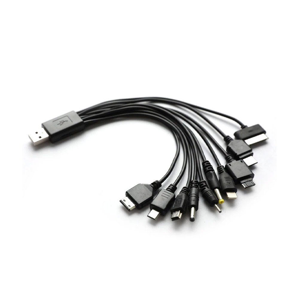 10-in-1 Universal USB-Ladekabel für Smartphones und Handys