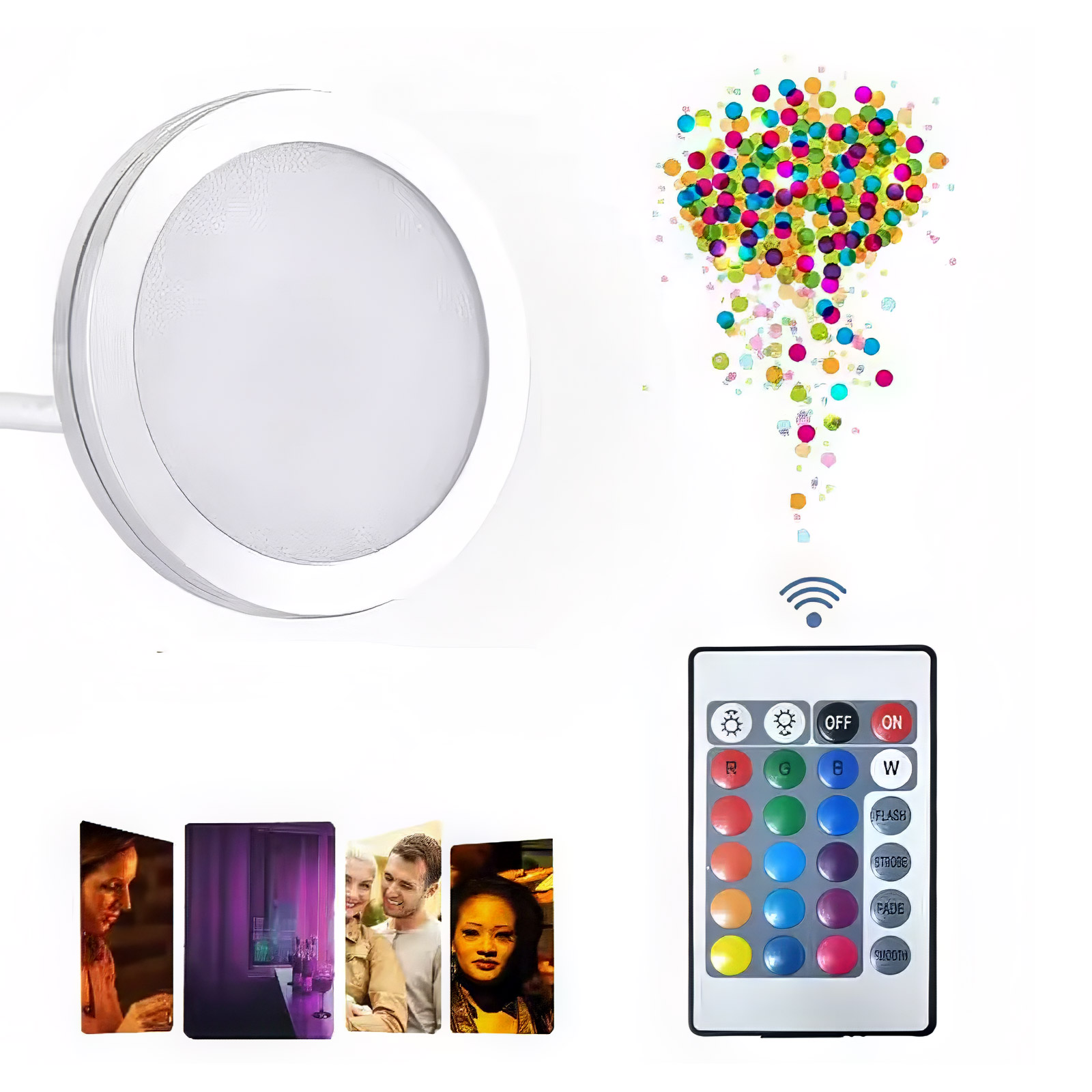 RGB LED Spot Lampe Kompatibel mit Bambulab LED Kit USB 5V 3W