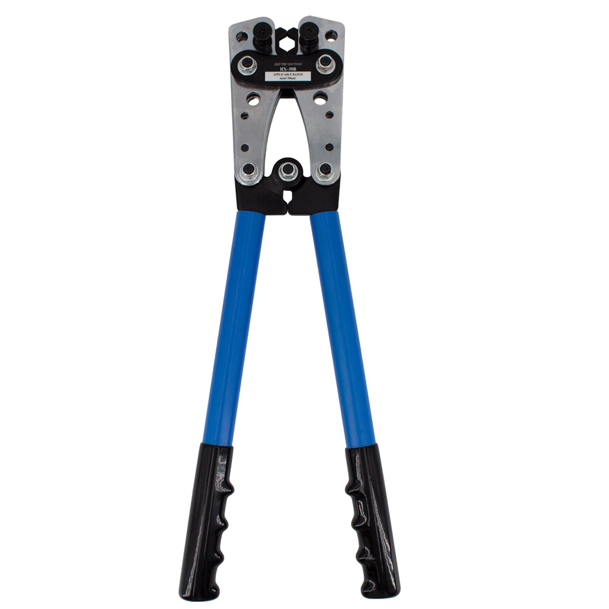 Crimpzange HX-50B – Multitool für Kabelschuhe, Rohrklemmen & Batterie