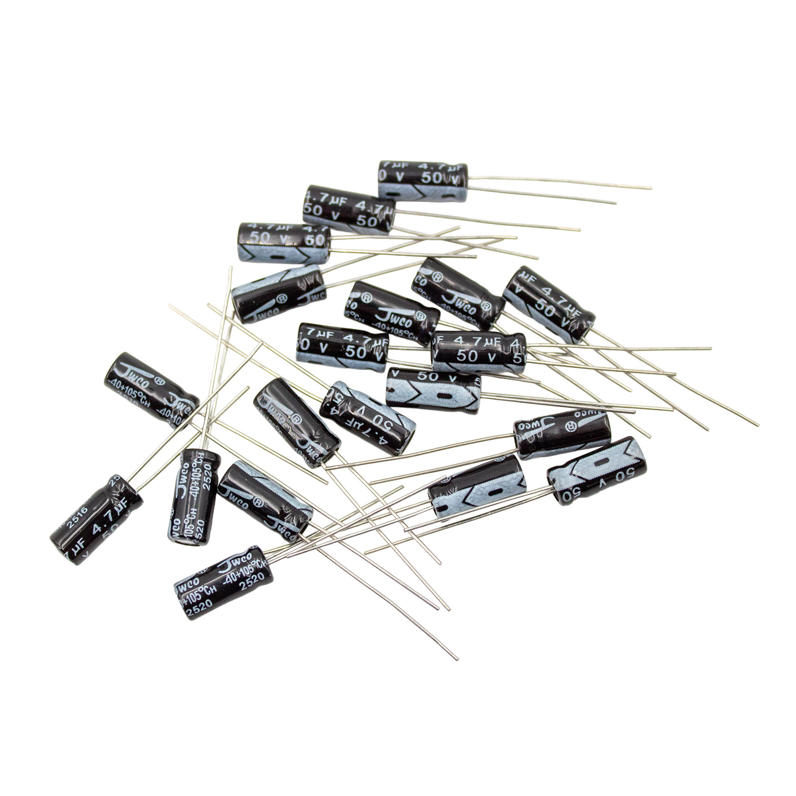 20x Elko Elektrolytkondensator 4,7 uF 50V Radial 5x11mm