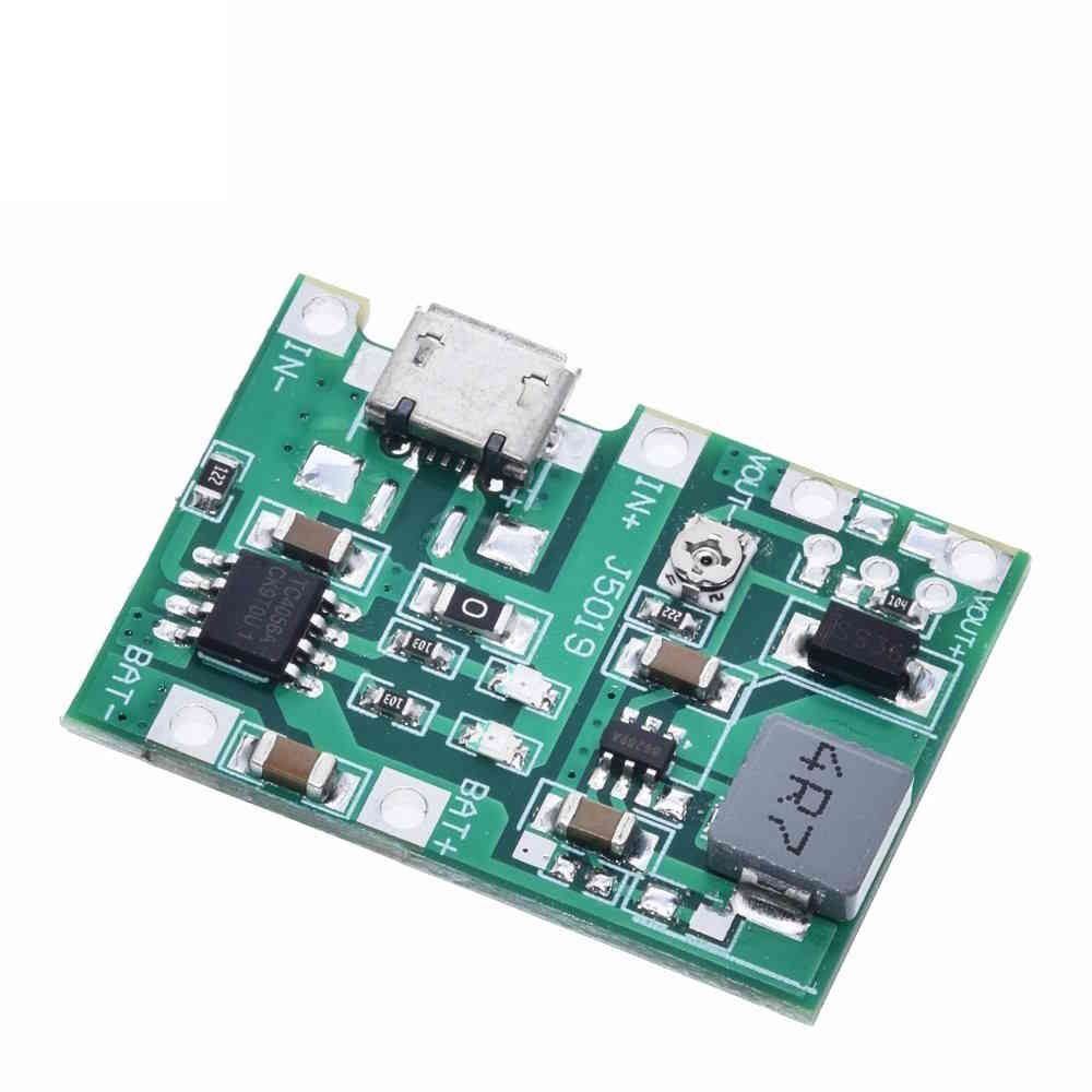 Step-Up Lademodul TP4056 für 18650 Lithium-Akkus 3.7V 4.2V