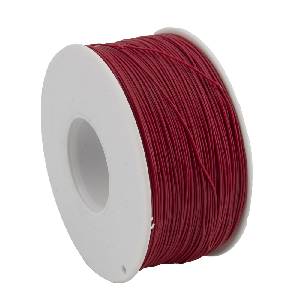 250m 30AWG Kupferkabel 0,2mm² Querschnitt Rot