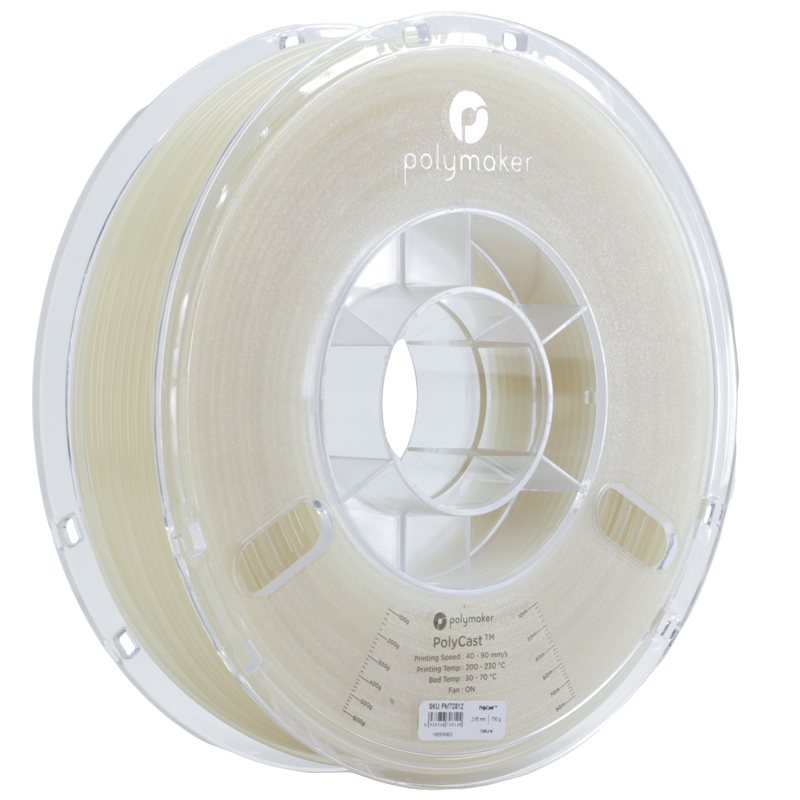 Polymaker PolyCast Filament Natur 1.75mm 750g