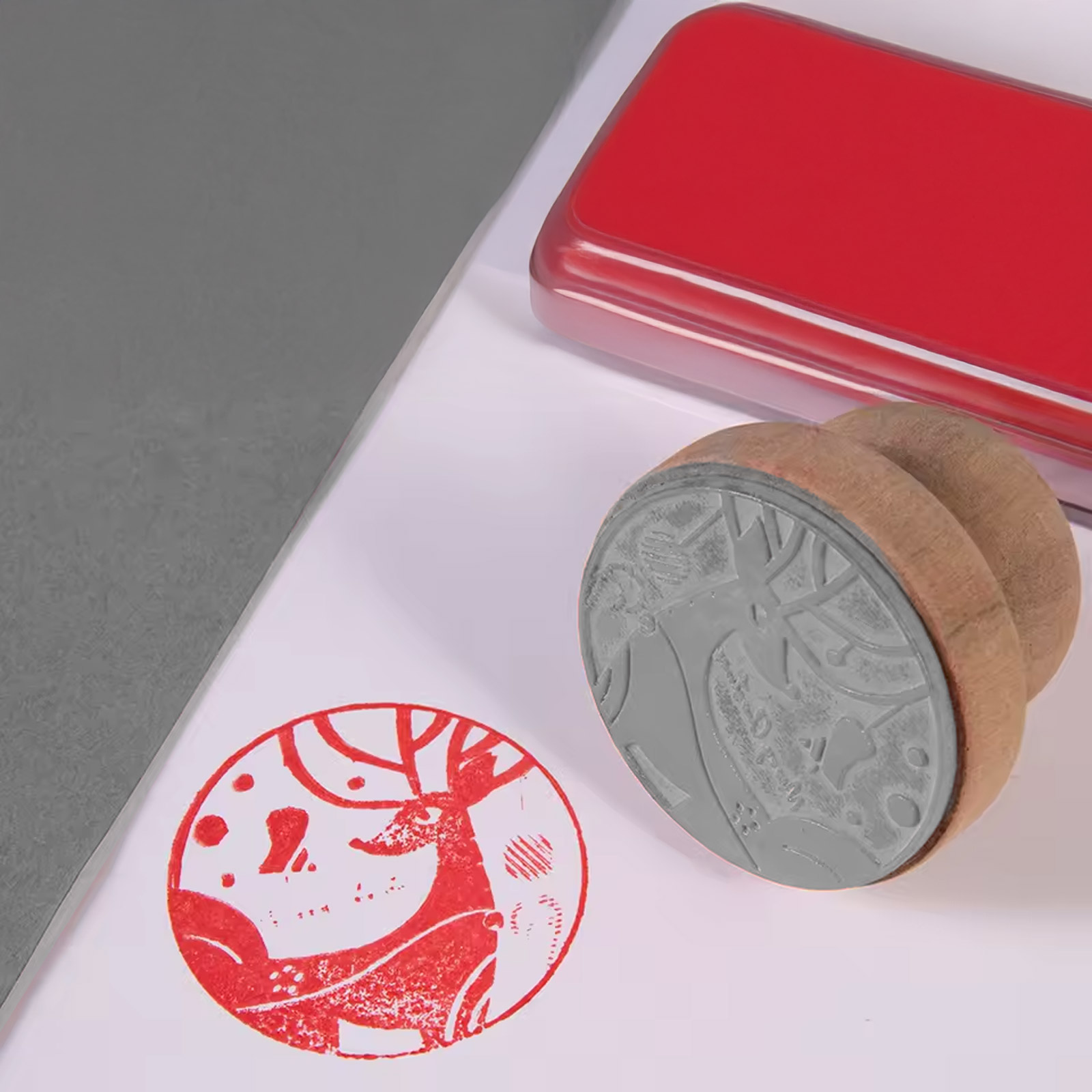 Gummimatte A4 für Lasergravur Hellgrau
