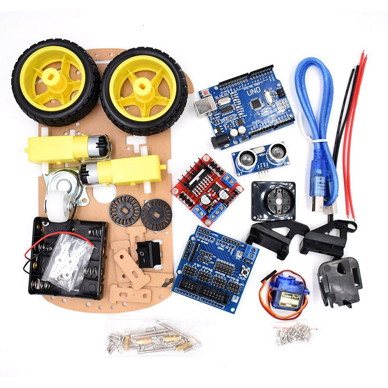 Bausatz 2WD Roboter Smart Car Arduino Kit