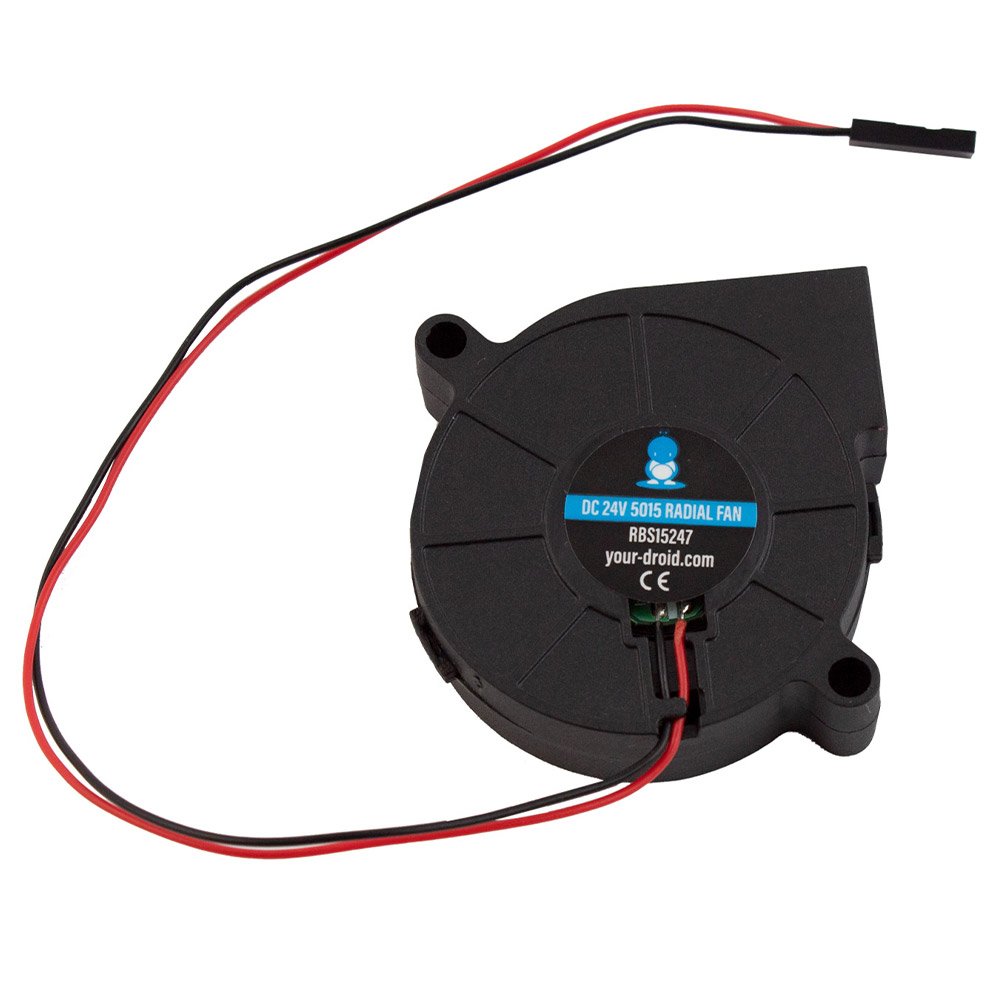 yourDroid Radiallüfter 5015 24V 5000 RPM
