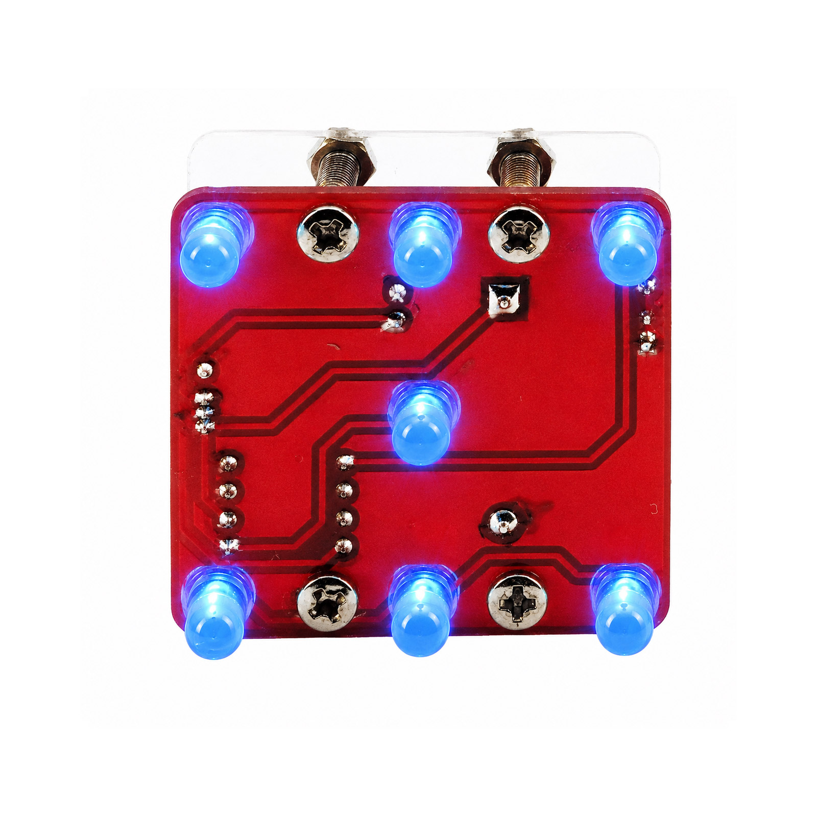 Bausatz Digitaler LED Würfel (Blau)