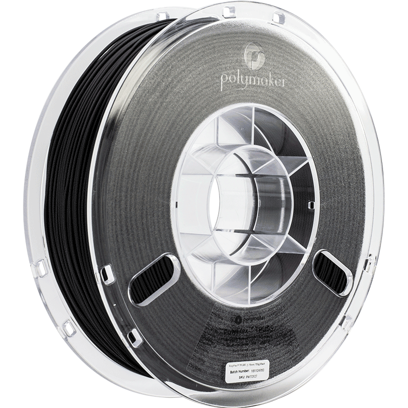 Polymaker PolyFlex TPU95 Filament Schwarz 1.75mm 750g