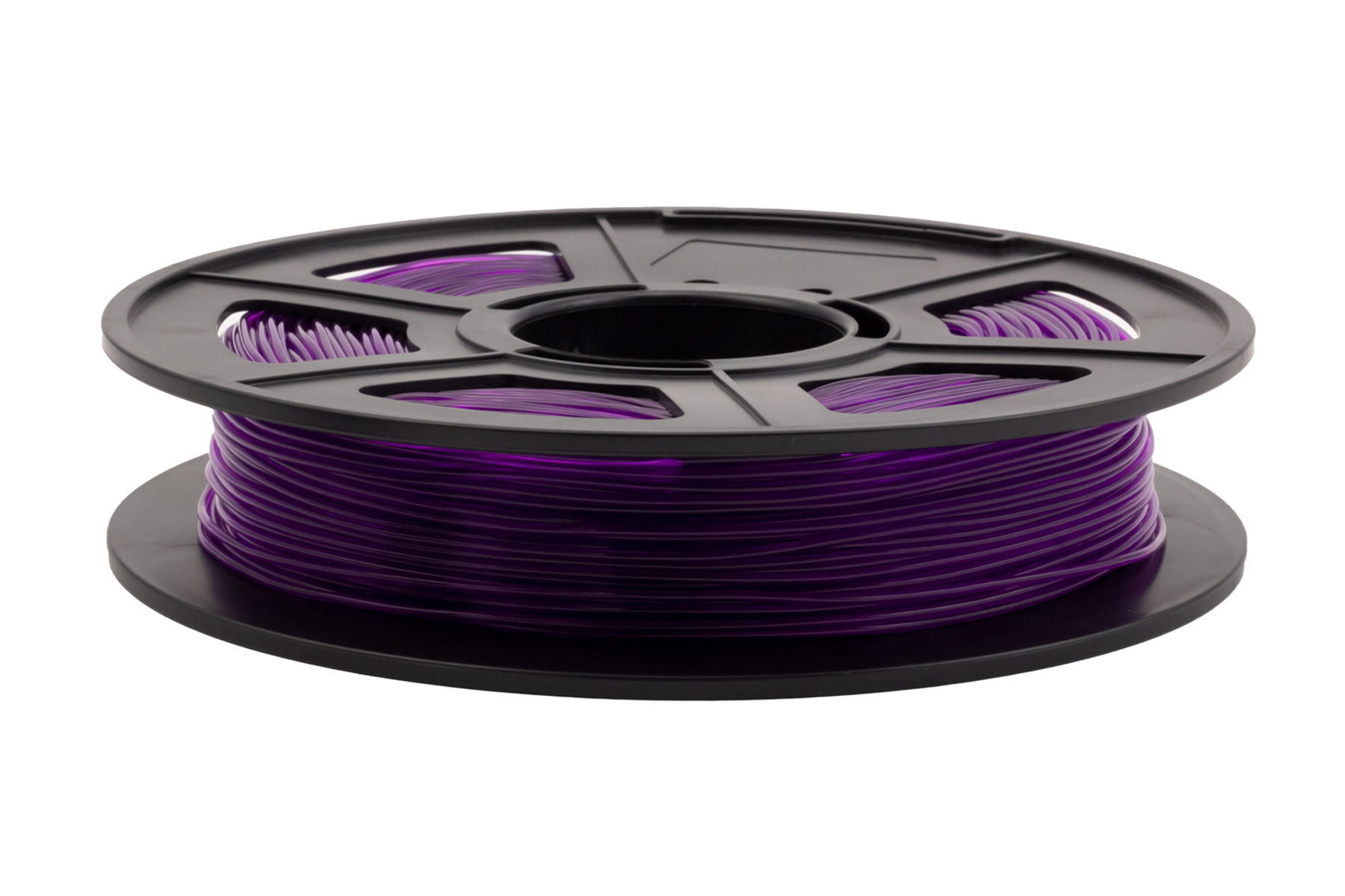 yourDroid-TPU-filament-transparent purple-1.75mm 500g