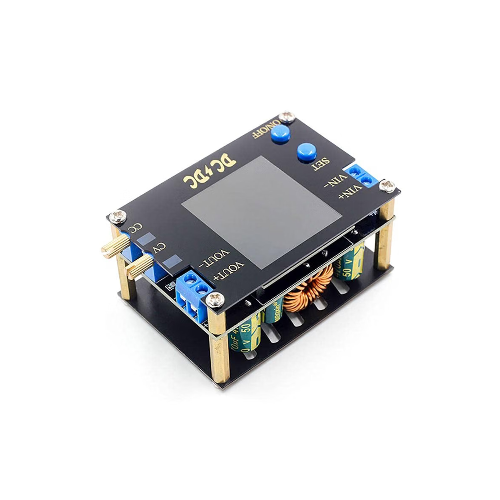DC-DC Boost/Buck Converter CC/CV 0,5-30V 3A 35W – Automatisches Spannungsregler-Modul