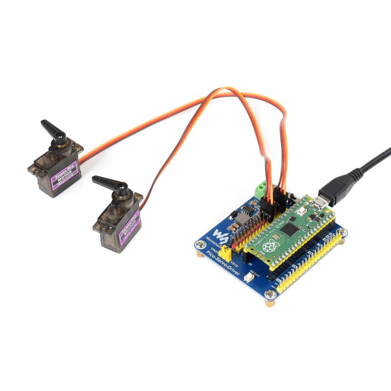 Waveshare Servo Driver Modul für Raspberry Pi Pico 16 Kanal