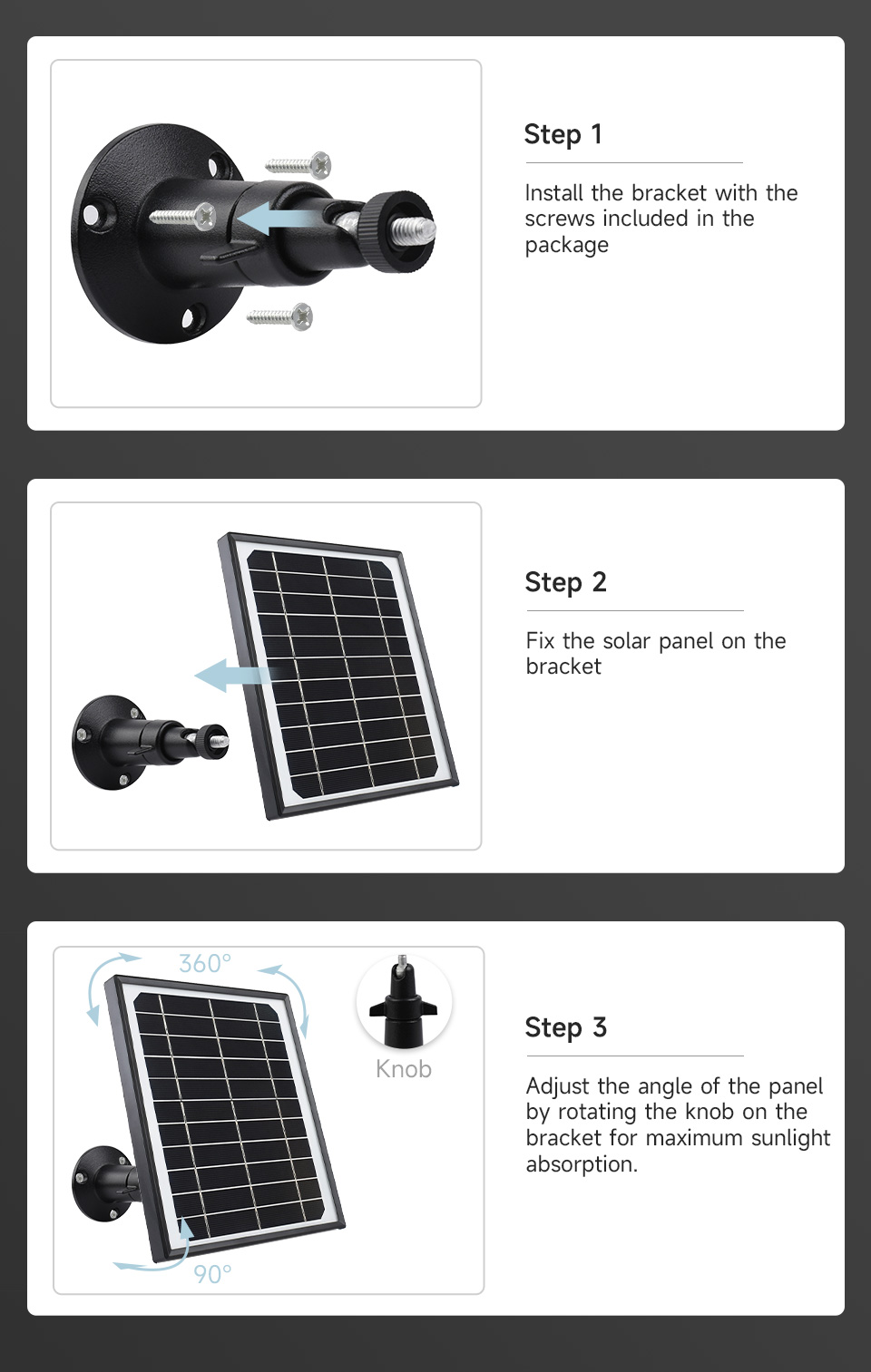 Waveshare Monokristallines Silizium-Solarpanel 5,5V 6W Wasserfest mit Ständer