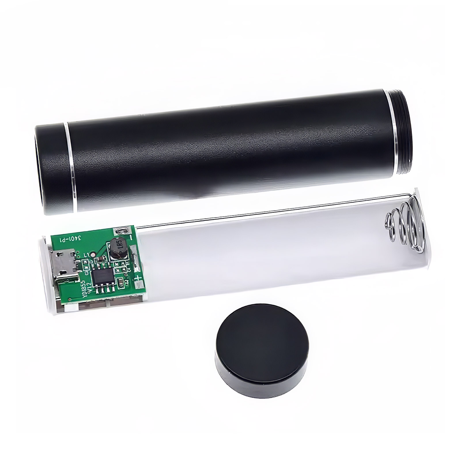 DIY Powerbank Gehäuse mit USB 5V 1A Ausgang für 18650 Akku