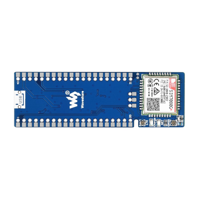 Waveshare SIM7080G NB-IoT / Cat-M(eMTC) / GNSS Modul für Raspberry Pi Pico