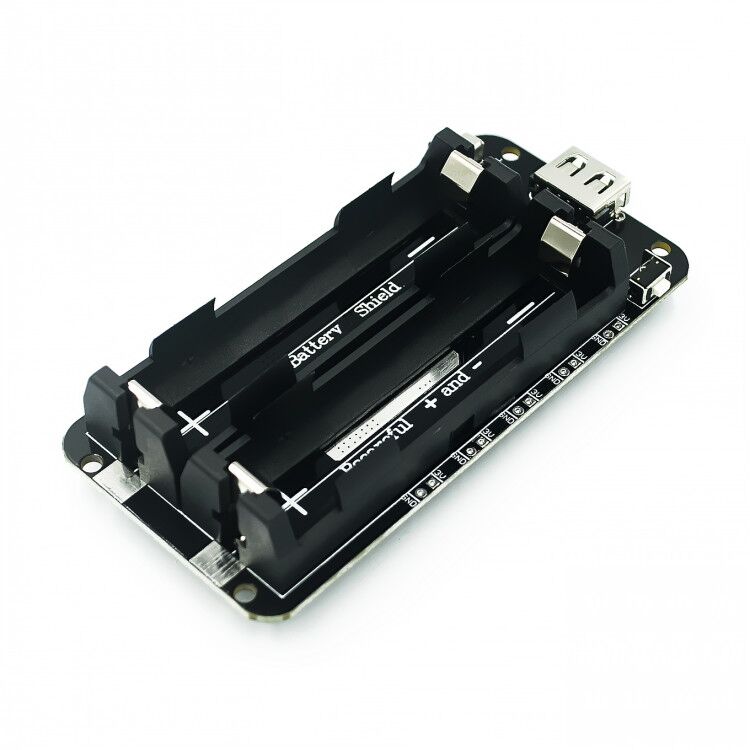 Lithium-Batterie Shield für 2x 18650