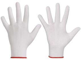 Nylon PU Handschuhe antistatisch größe L