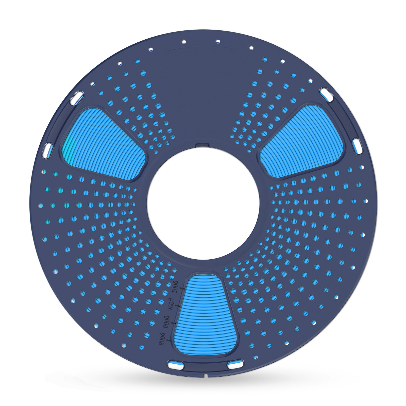yourDroid TPU 95A Filament Azurblau 1.75mm 1kg