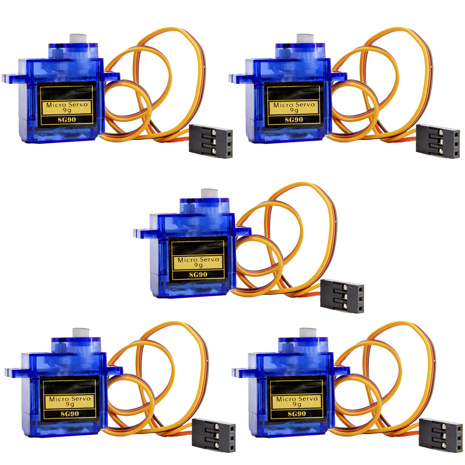 5x SG90 9g Servo
