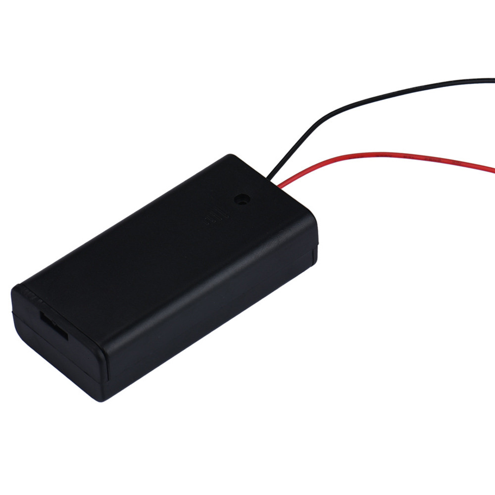 Batteriehalter 2x AA 3V mit An/Aus-Schalter