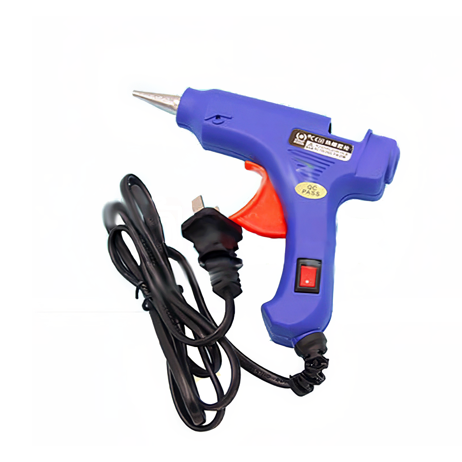 Heißklebepistole 20 W mit PTC-Heizelement für 7 mm Klebesticks