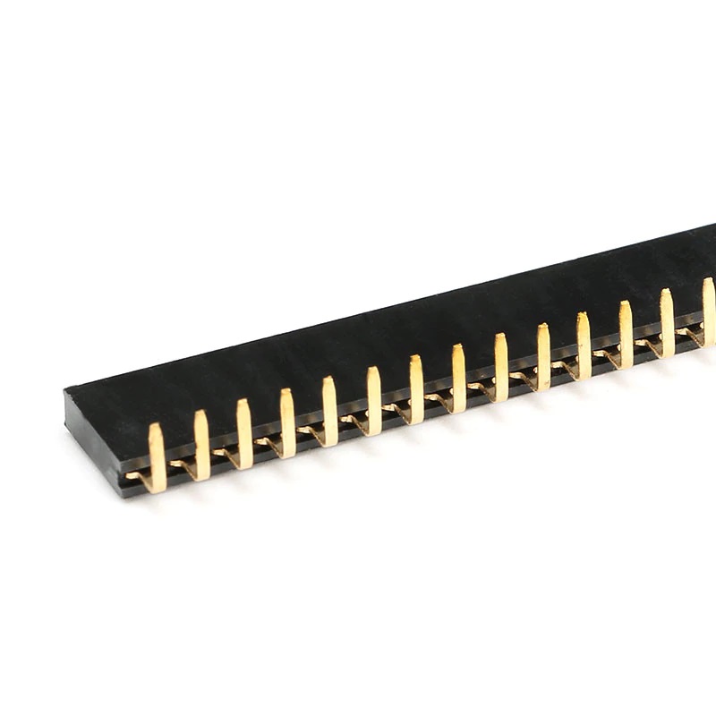 40 Pin 2.54 mm Buchsenleiste gewinkelt