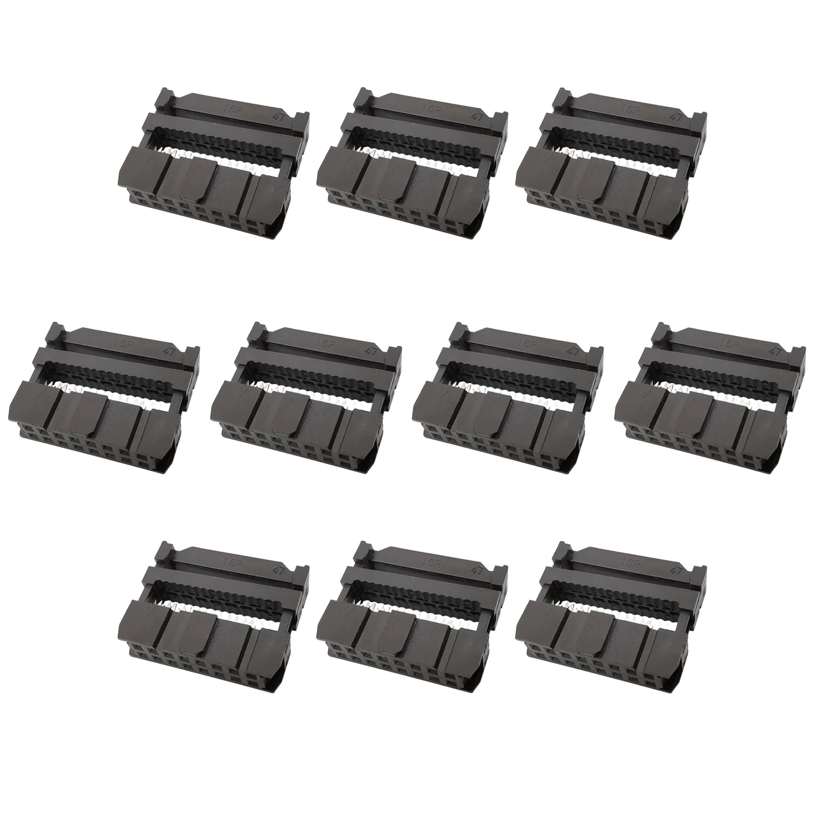 10 Stück IDC Buchse 16-Polig 2x8P 2.54mm