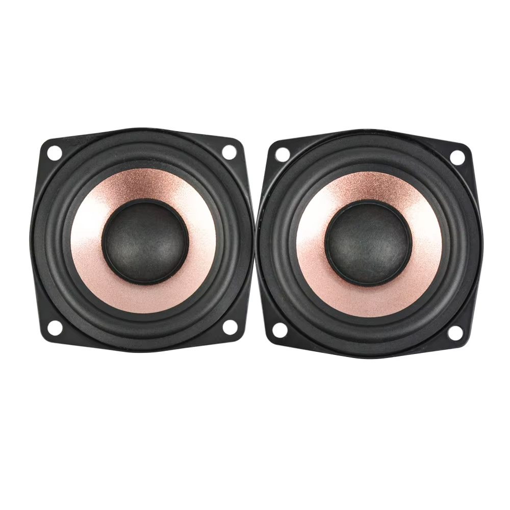 AIYIMA 2x HiFi Lautsprecher 2.5 Zoll 8 Ohm 15W Full Range Audio Speaker Set