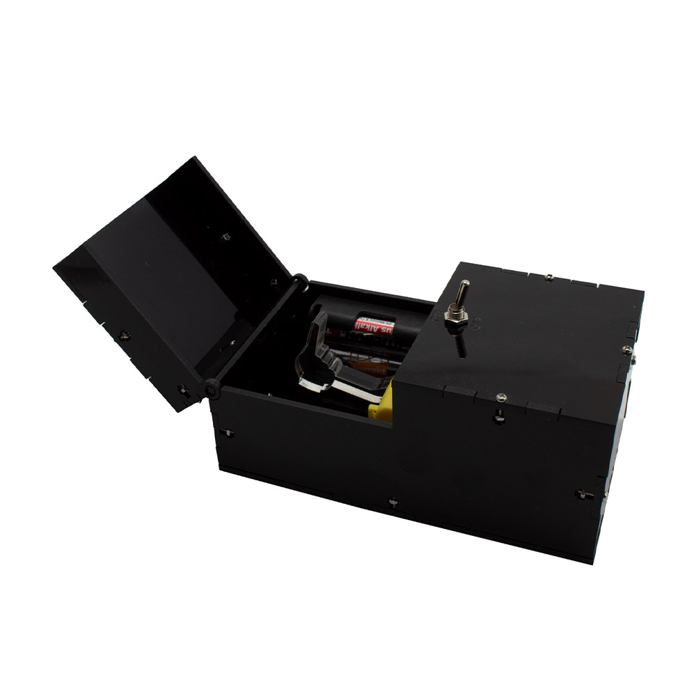 Useless Box Gadget - die nutzlose Box - fertig aufgebaut!