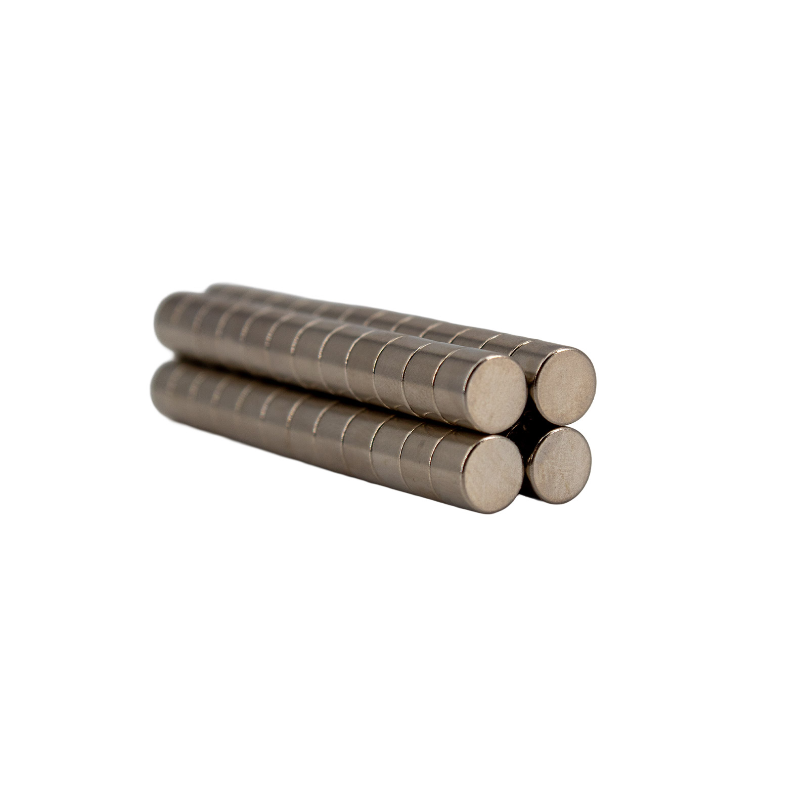 Neodym Magnet rund 6x4mm N35 50er Pack