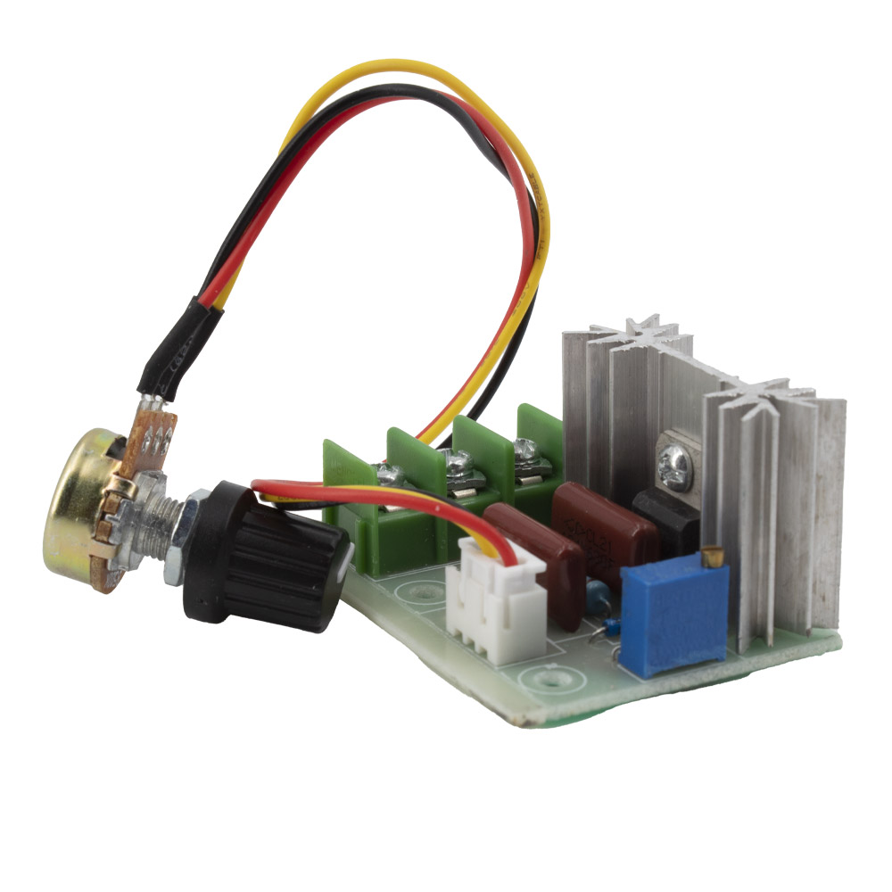 PWM Drehzahlregler 2000W, 50-220V/AC, 25A mit Kabel