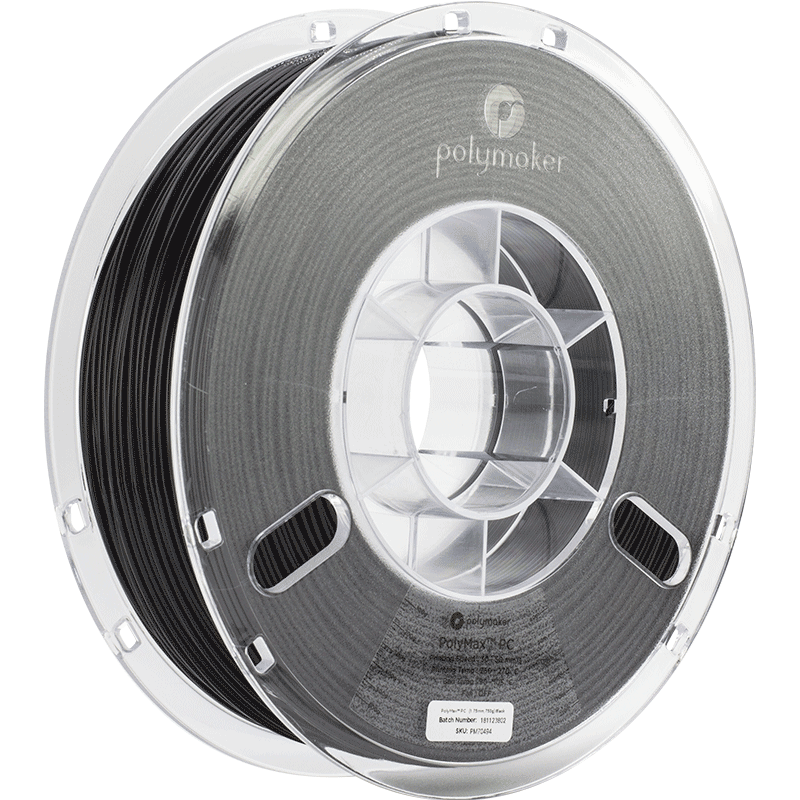 Polymaker PolyMax Tough PC Filament Schwarz 1.75mm 750g