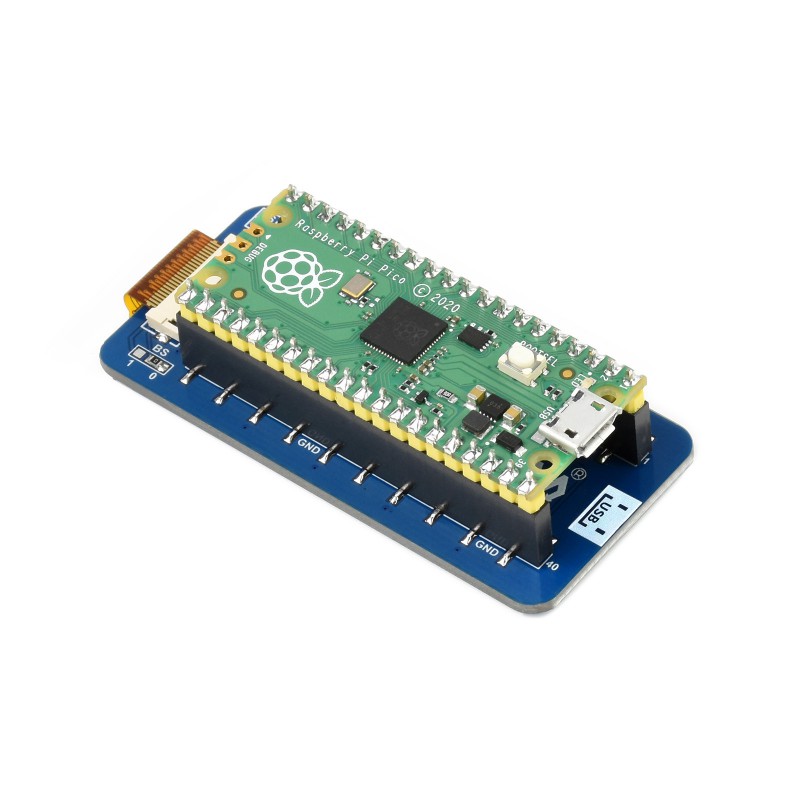 Waveshare 2.13" E-Paper Display Modul (B) für Raspberry Pi Pico 3-farbig