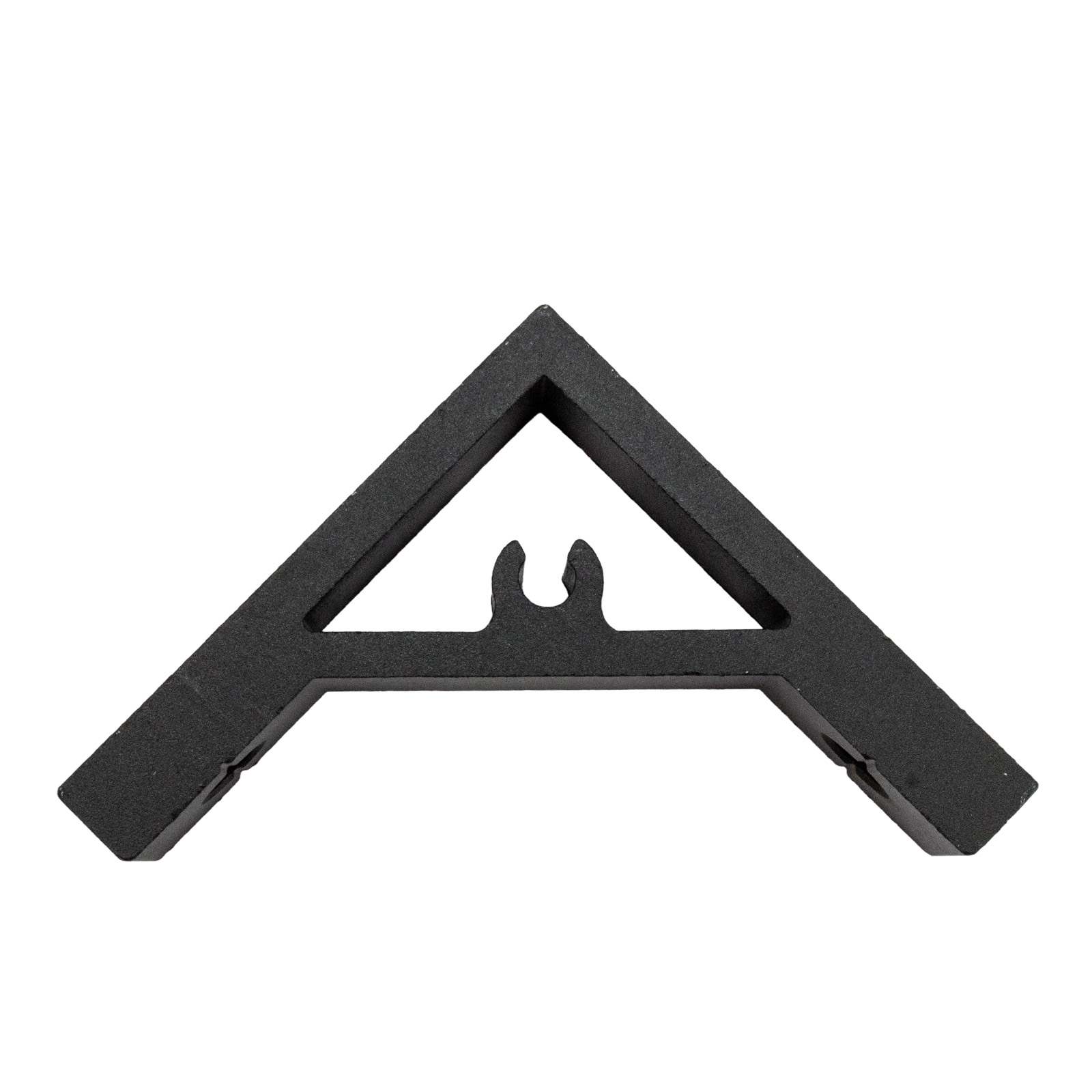 L-Winkel 90° für Aluminiumprofile 2020 Schwarz