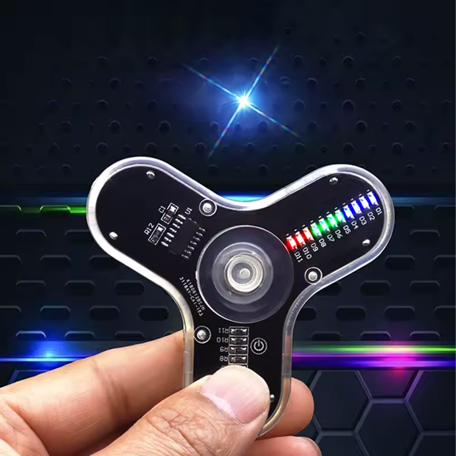 Bausatz: LED Fidget Spinner zum Löten