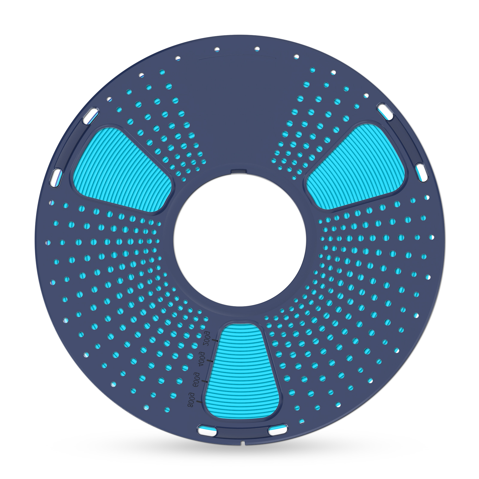 yourDroid PLA Filament Cyan 1.75mm 1kg