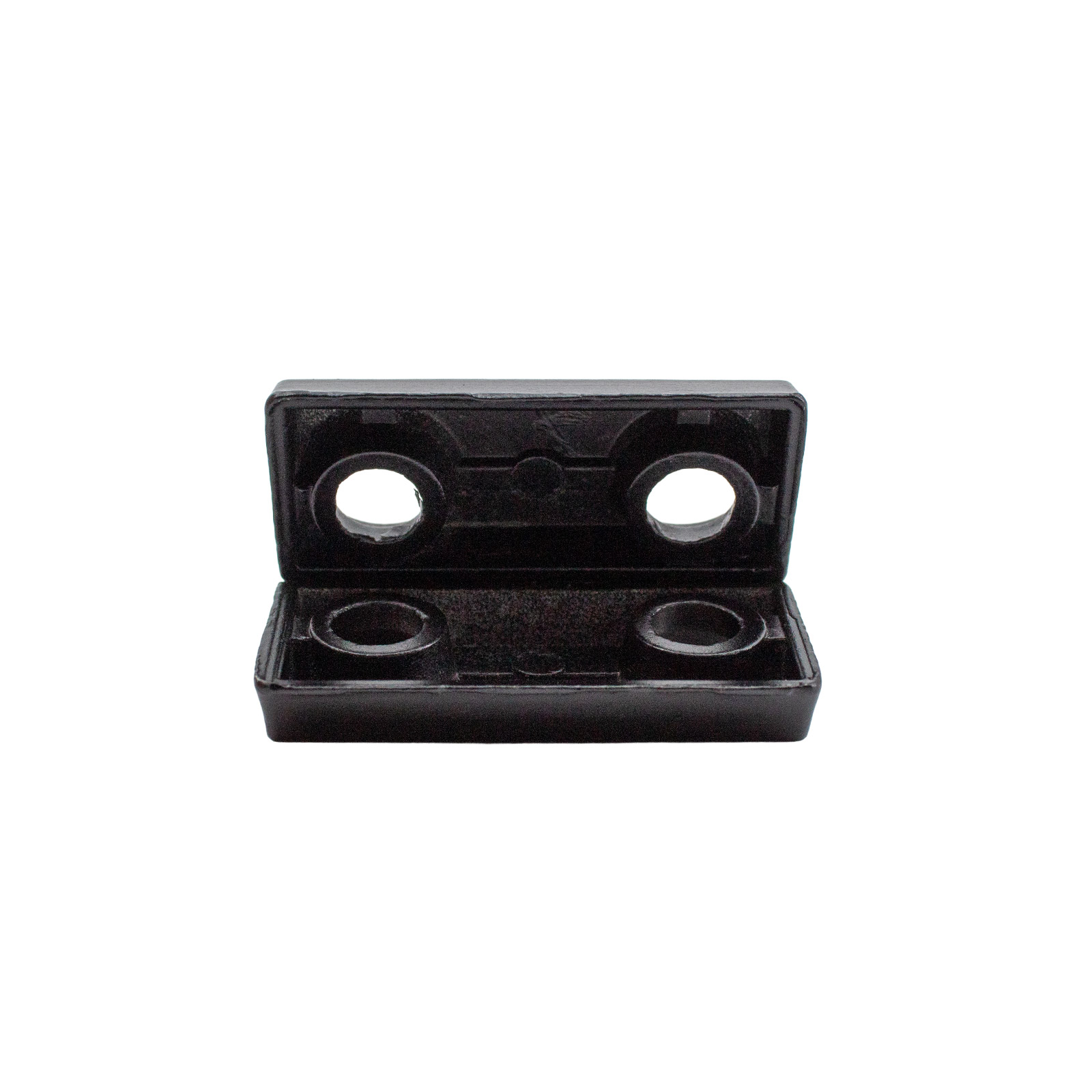 2x Metall Scharniere für 3030 Aluminiumprofile Schwarz