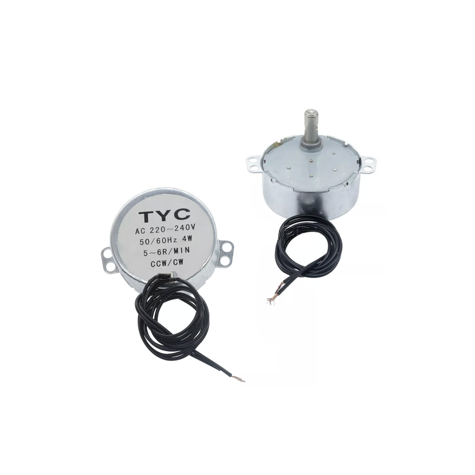 TYC-50 Synchronmotor 5-6 RPM 220V AC 4W CW/CCW