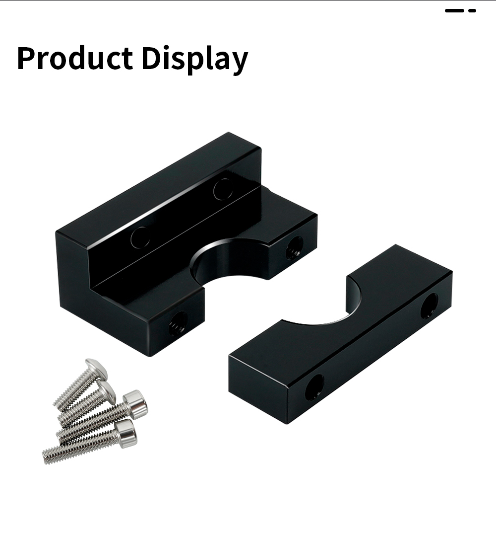 V6 Hotend Adapter für Creality 3D-Drucker Ender-3 Ender-5 CR-10