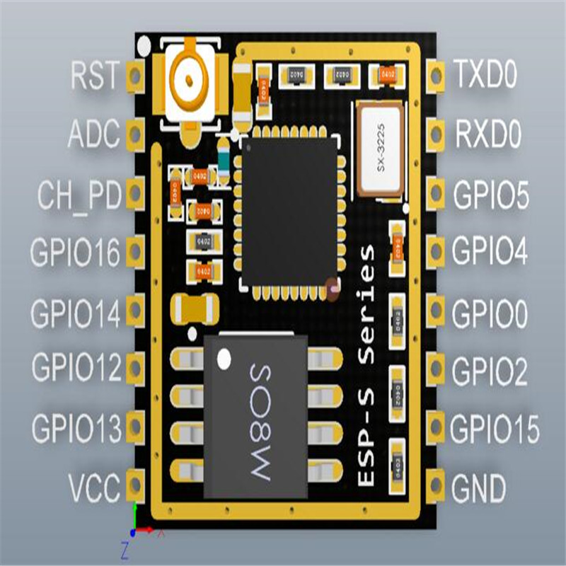 ESP8266 ESP-07S WiFi Serial Modul