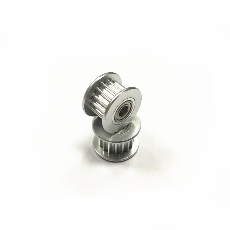 GT2 Riemenscheibe 16 Zähne 3mm Bohrung mit Kugellager für 6mm Zahnrieme