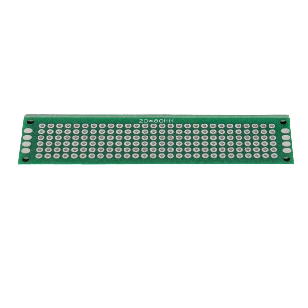 5x Doppelseitige Lochrasterplatine 2 x 8 cm