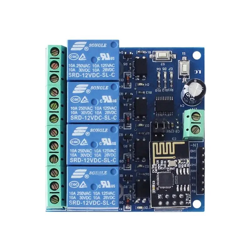 ESP8266 ESP-01 12V Relais für IOT App Controlling