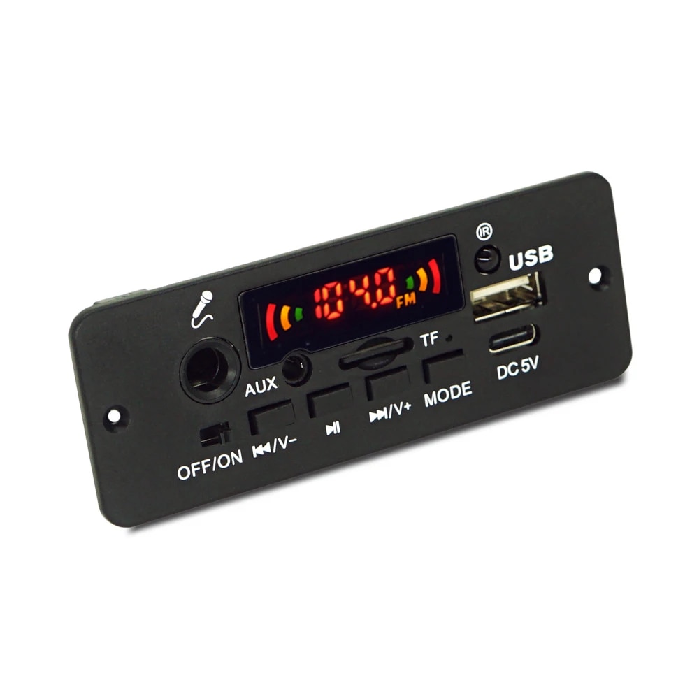 2*5W Bluetooth Verstärker 12V MP3 Decoder Auto Musikplayer FM Radio