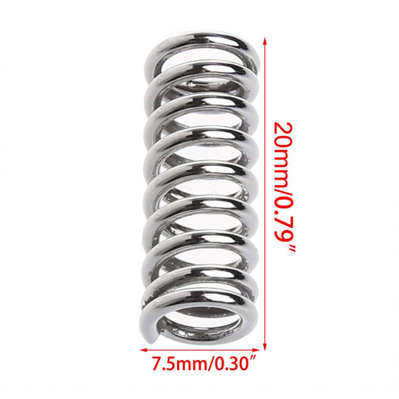 10x Spannfedern für Heizbett / Extruder 20*7,5mm
